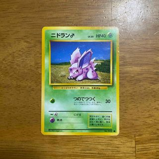 ポケモン(ポケモン)のポケモンカード ニドラン♂ LV.20(シングルカード)