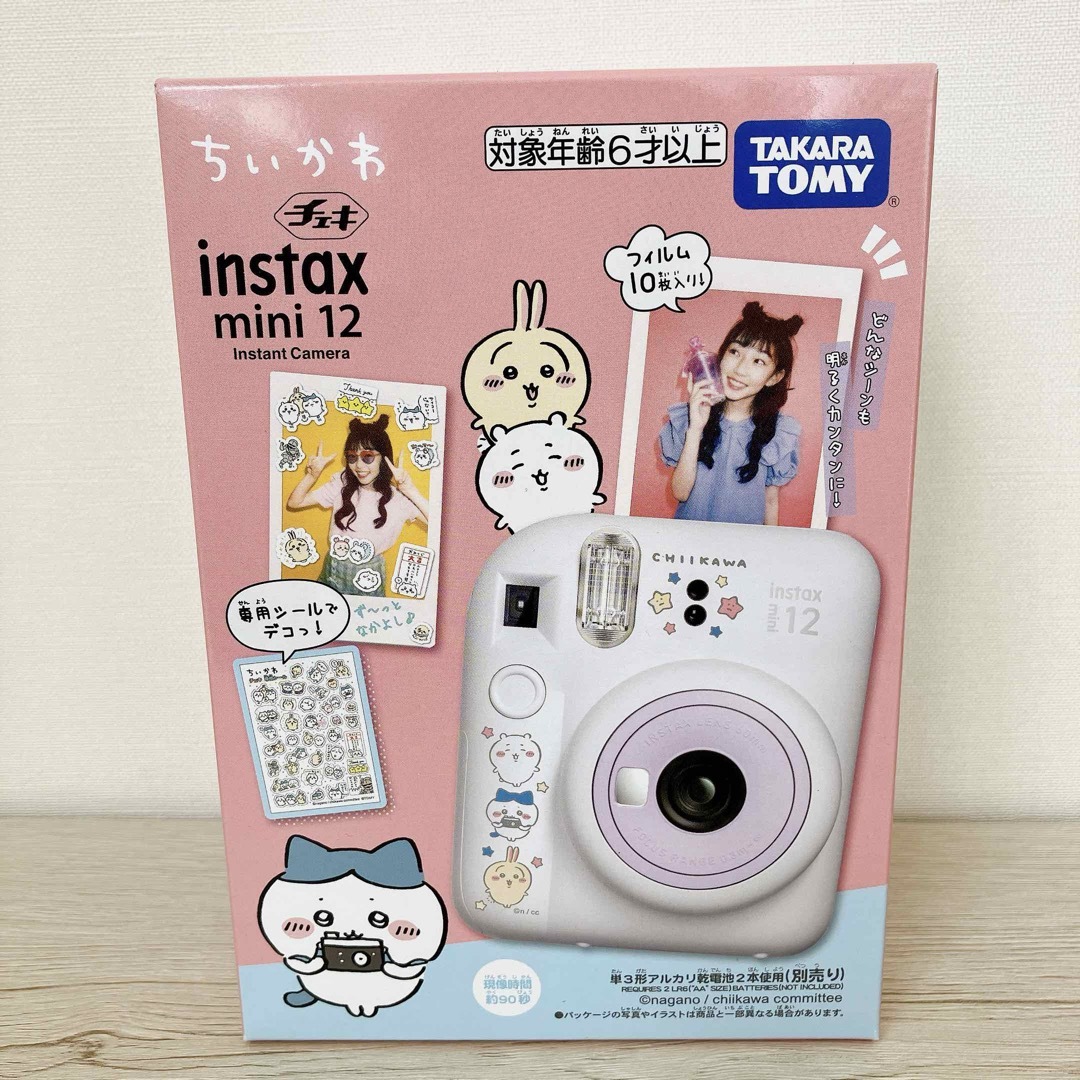 ちいかわ チェキ インスタントカメラ INSTAX mini 12 - フィルムカメラ