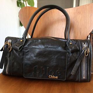 CHLOE  大型バッグ　正規品　黒　美品