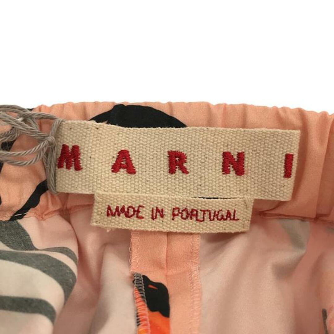 Marni(マルニ)の【美品】  MARNI / マルニ | 2021SS | フラワー 総柄 コットン ワイド イージーパンツ | 36 | ピンク | レディース レディースのパンツ(その他)の商品写真
