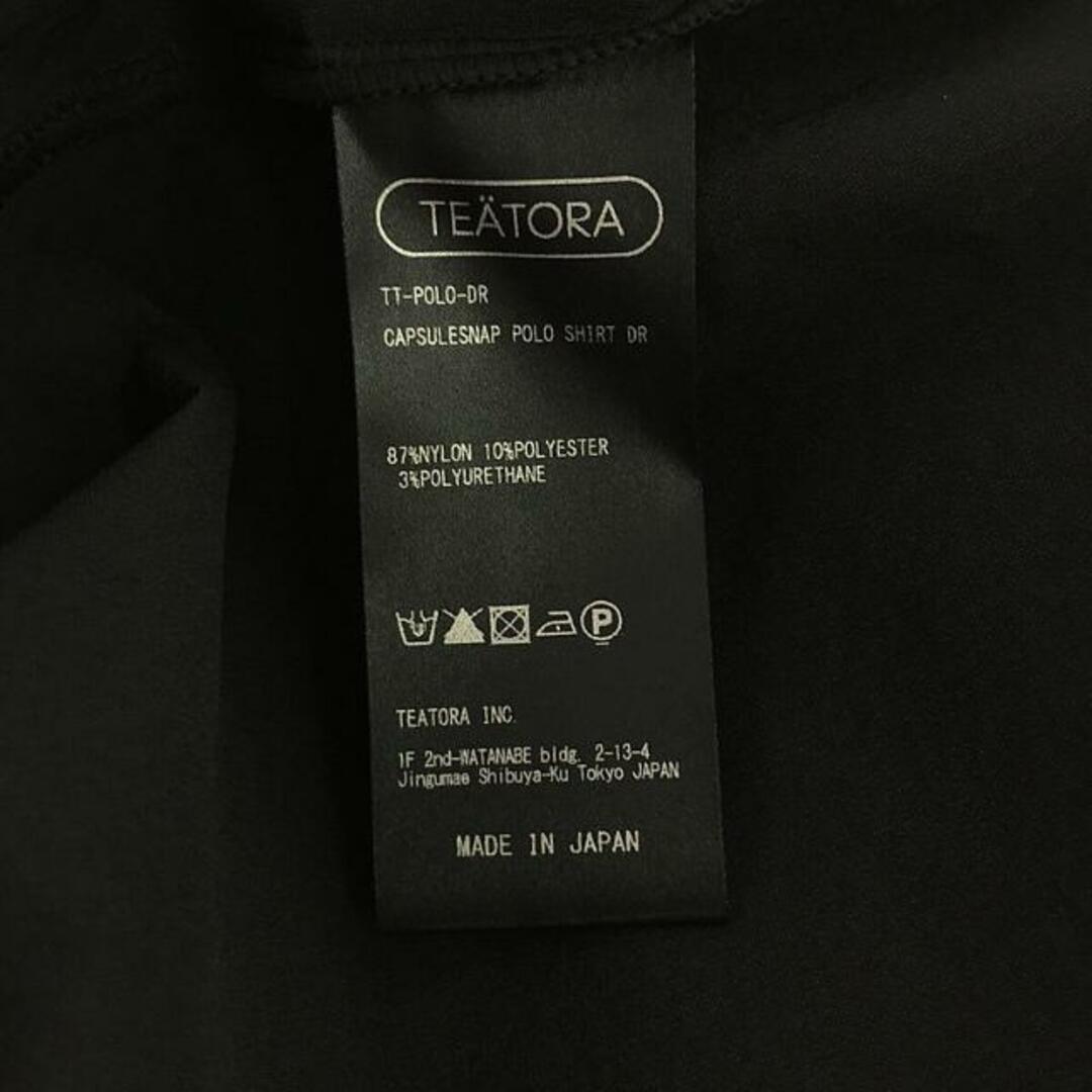 TEATORA - 【美品】 TEATORA / テアトラ | CARTRIDGE POLO SHIRT TEATORA - 【美品】 TEATORA / テアトラ | CARTRIDGE POLO SHIRT