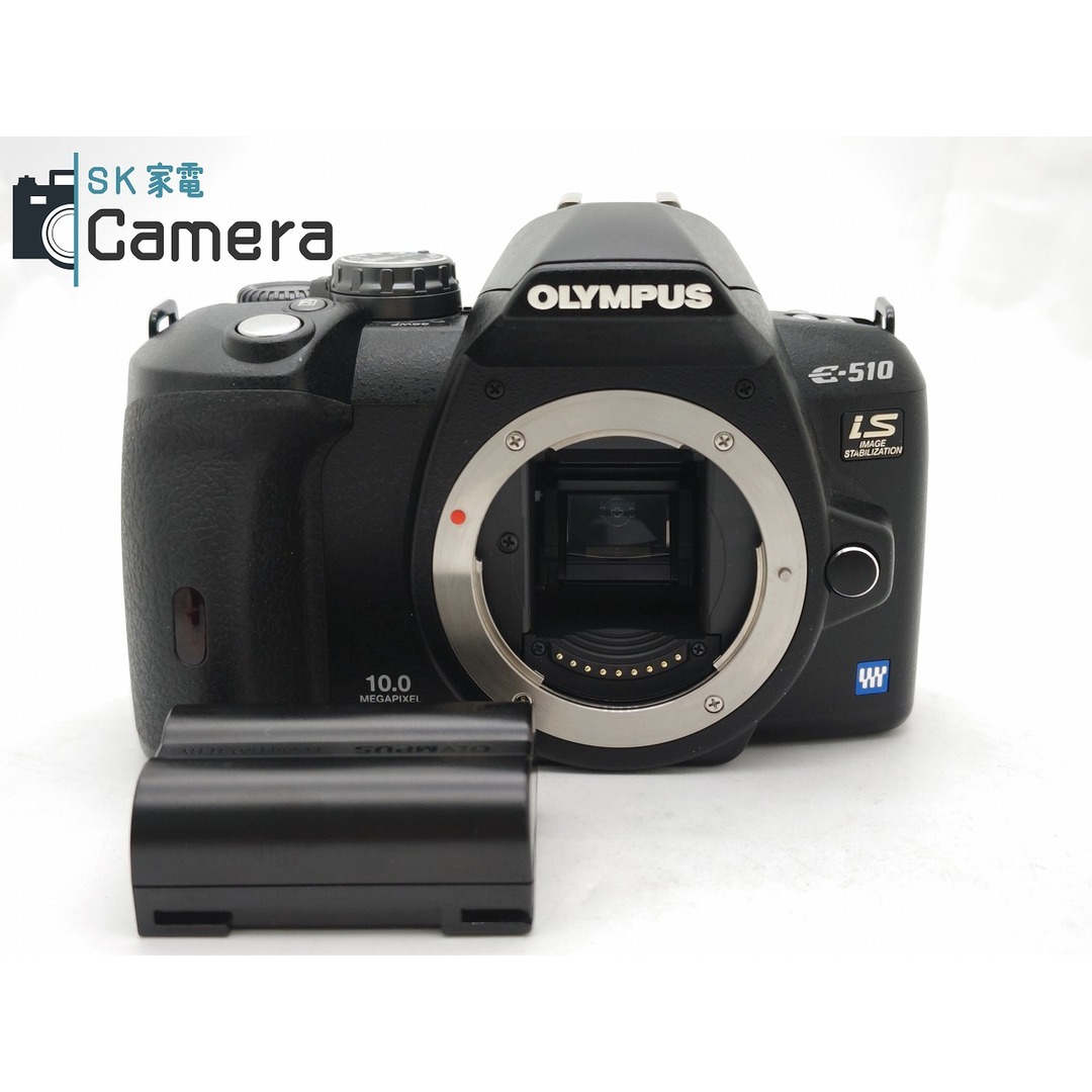 OLYMPUS E-510 is オリンパス 電池付 美品ファインダー内通常に見れます