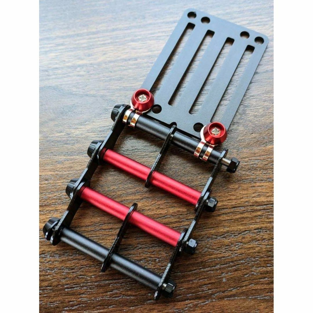 ベルトループ付き 黒×赤 ニックス風 腰道具 腰袋 工具差し 4連 ベルトループ付き 黒×赤 ニックス風 腰道具 腰袋 工具差し 4連