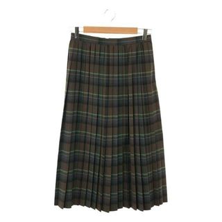 オーラリー(AURALEE)の【新品】  AURALEE / オーラリー | SUPER LIGHT WOOL CHECK PLEATED SKIRT スカート | 1 | マルチカラー | レディース(ロングスカート)