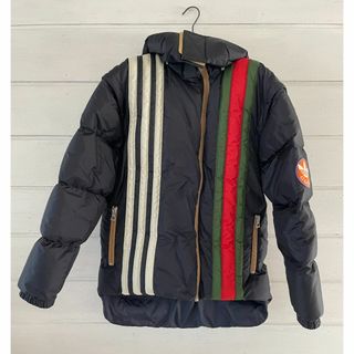 グッチ(Gucci)のadidas X Gucci アディダス グッチ ダウン ジャケット 46(ダウンジャケット)