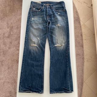 アバクロンビーアンドフィッチ(Abercrombie&Fitch)のAbercrombie &Fitch アバクロンビー＆フィッチ　ダメージジーンズ(デニム/ジーンズ)