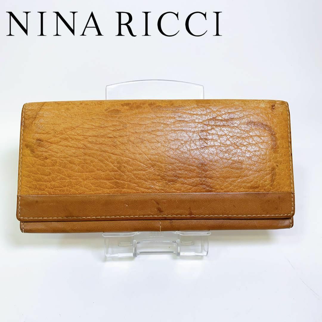 NINA RICCI(ニナリッチ)の2422 NINA RICCH ニナリッチ 財布 長財布 折り財布 上質レザー レディースのファッション小物(財布)の商品写真