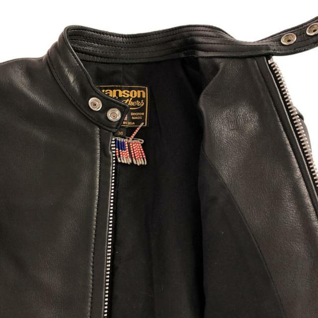 VANSON / バンソン | レザー ダブルジップシングルライダース VANSON / バンソン | レザー ダブルジップシングルライダース