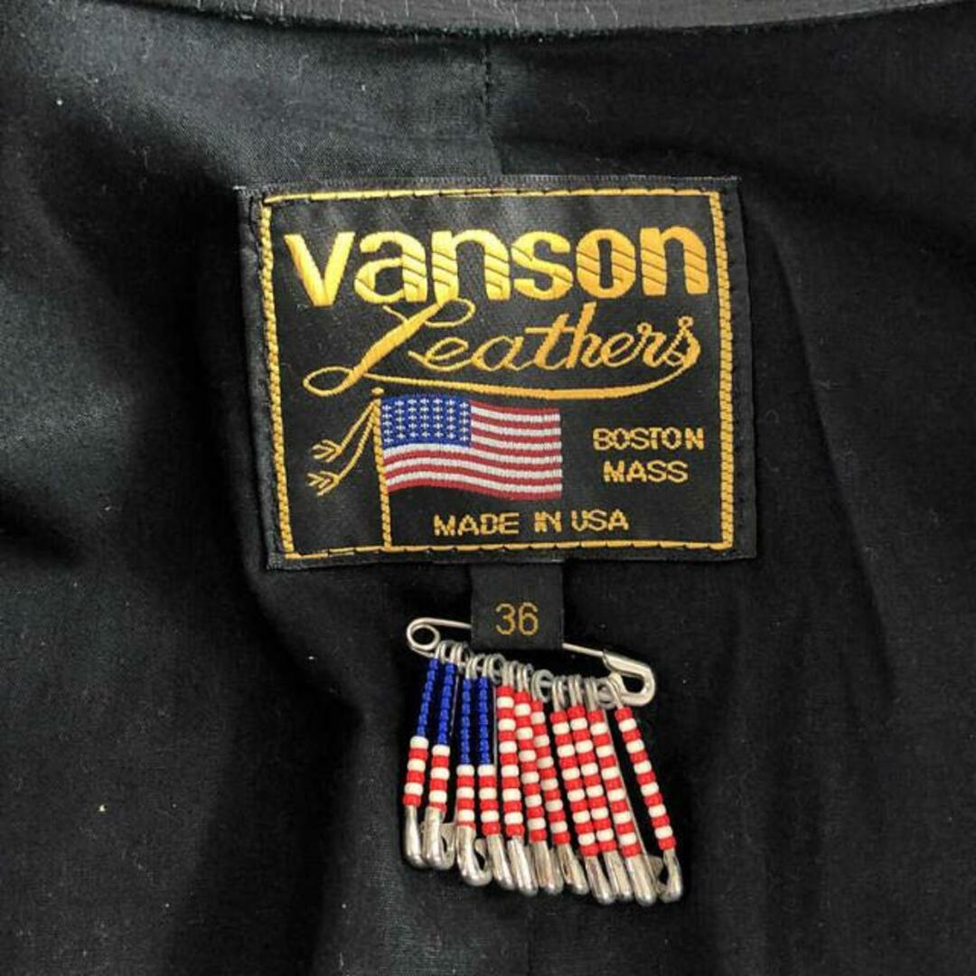 VANSON / バンソン | レザー ダブルジップシングルライダース VANSON / バンソン | レザー ダブルジップシングルライダース