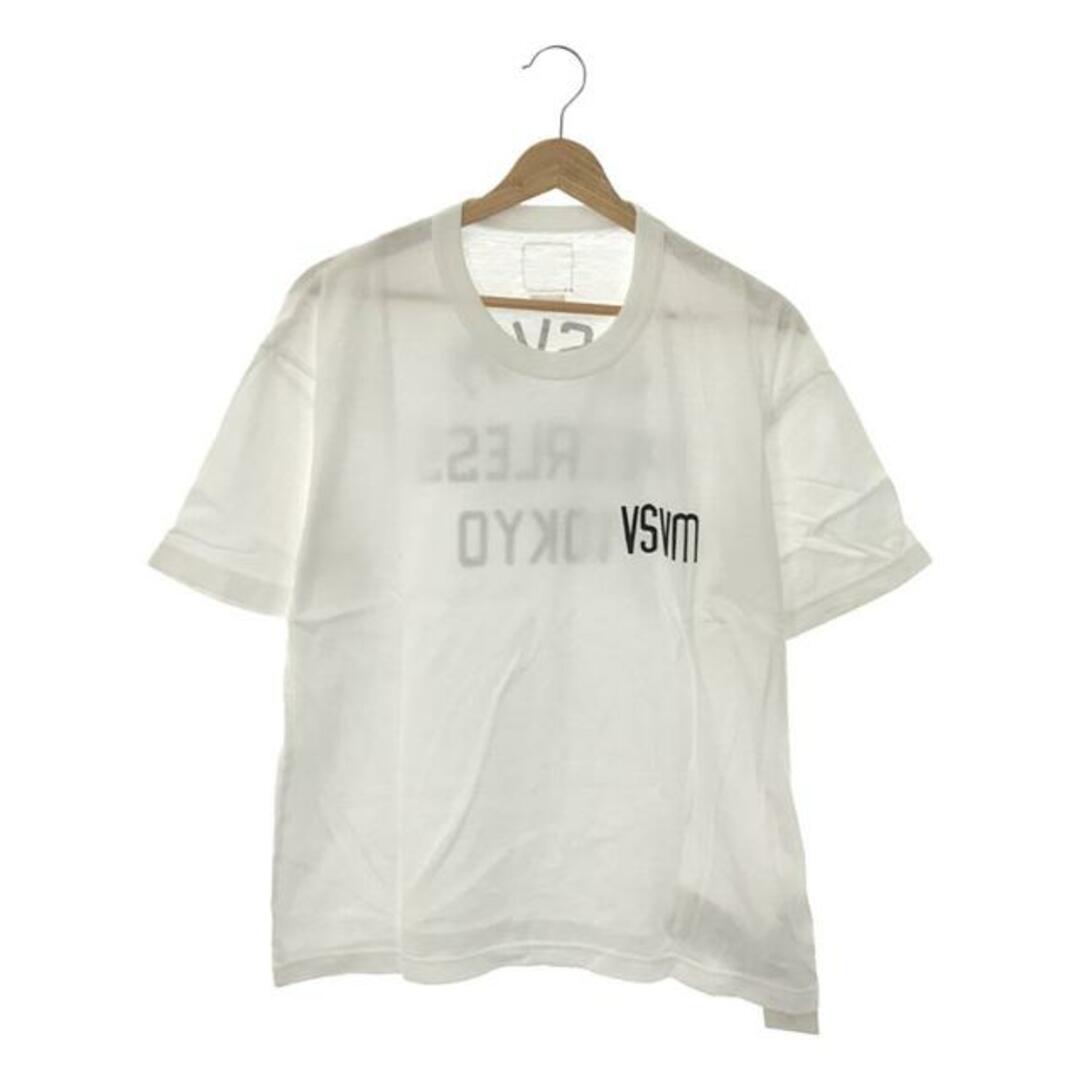 【美品】  visvim / ビズビム | JUMBO TEE S/S / プリント クルーネックTシャツ | 2 | white | メンズメンズ