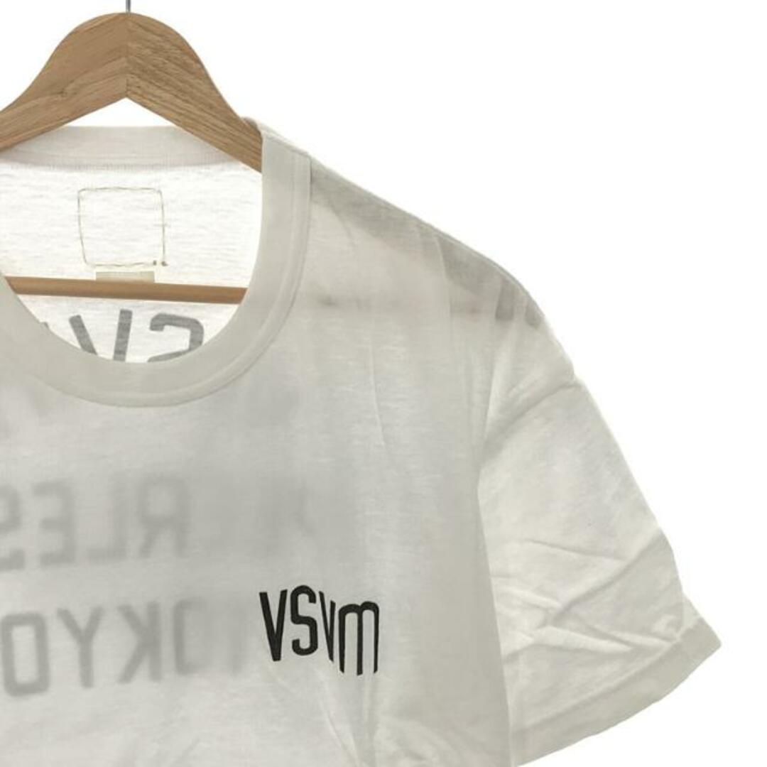 【美品】  visvim / ビズビム | JUMBO TEE S/S / プリント クルーネックTシャツ | 2 | white | メンズメンズ