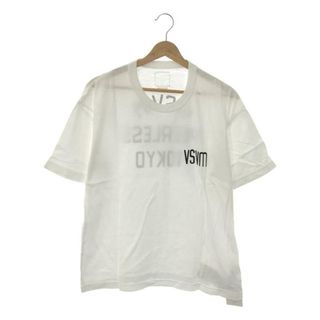 ヴィスヴィム(VISVIM)の【美品】  visvim / ビズビム | JUMBO TEE S/S / プリント クルーネックTシャツ | 2 | white | メンズ(Tシャツ/カットソー(半袖/袖なし))