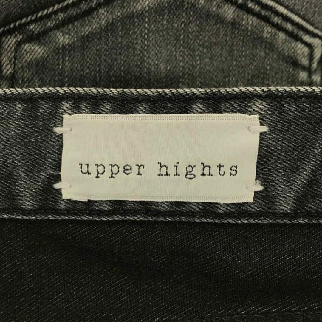 upper hights(アッパーハイツ)のupper hights / アッパーハイツ | 351138 ブラックデニム スキニーパンツ | 25 | グレー | レディース レディースのパンツ(その他)の商品写真