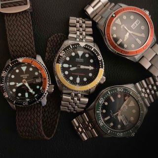 セイコーSKX007 SKX009 ボーイ カスタム ベゼルインサート(腕時計(アナログ))