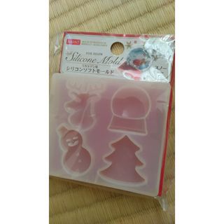 新品未開封　レジン　シリコンモールド　クリスマス(各種パーツ)