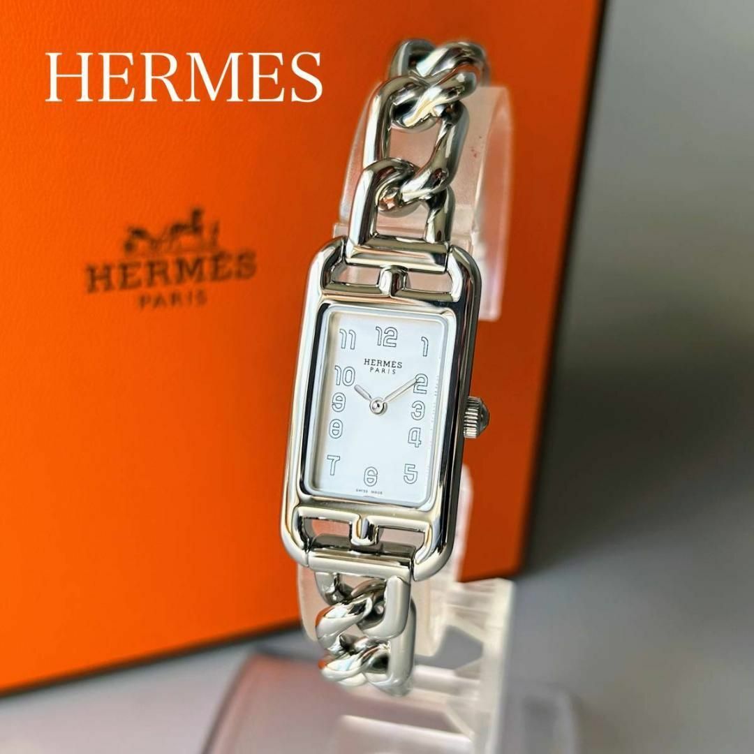Hermes(エルメス)のほぼ新品★エルメス/HERMES ナンタケット レディース腕時計 レディースのファッション小物(腕時計)の商品写真