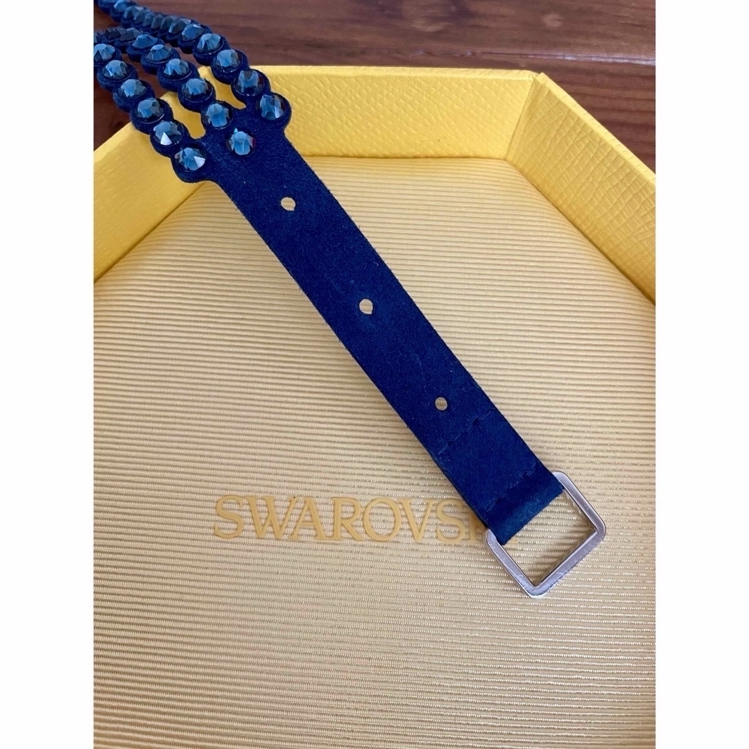 SWAROVSKI(スワロフスキー)のSwarovskiスワロフスキー powerブレスレット ブルー レディースのアクセサリー(ブレスレット/バングル)の商品写真