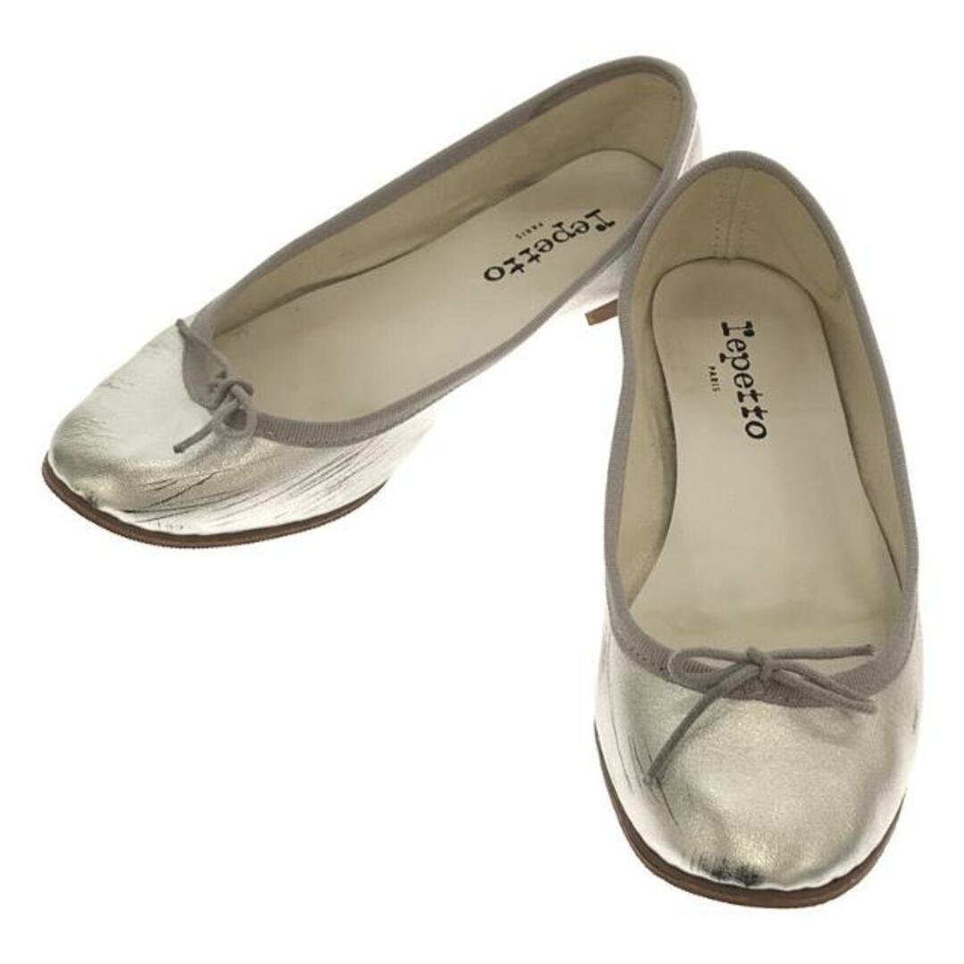 レペット バレエシューズ パンプス repetto シルバー　36 美品