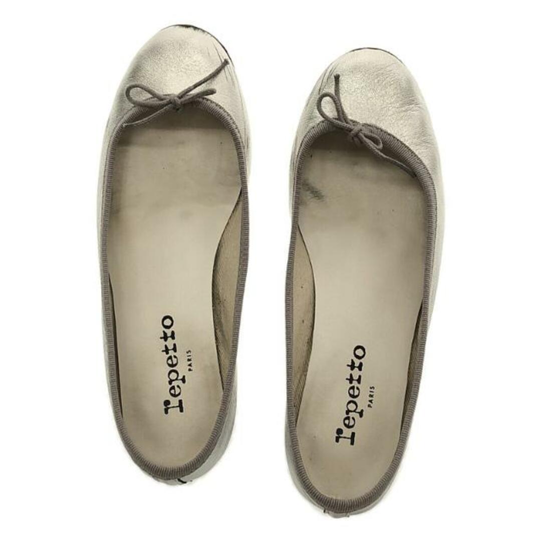 repetto(レペット)のrepetto / レペット | サンドリオン バレエシューズ | 36 | シルバー | レディース レディースの靴/シューズ(バレエシューズ)の商品写真