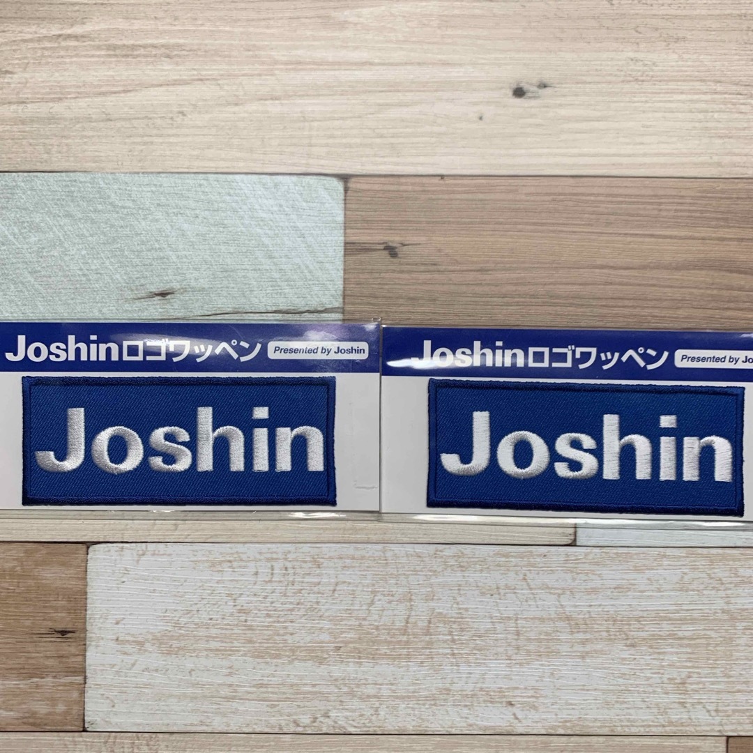 阪神タイガース Joshinロゴワッペン スポーツ/アウトドアの野球(記念品/関連グッズ)の商品写真