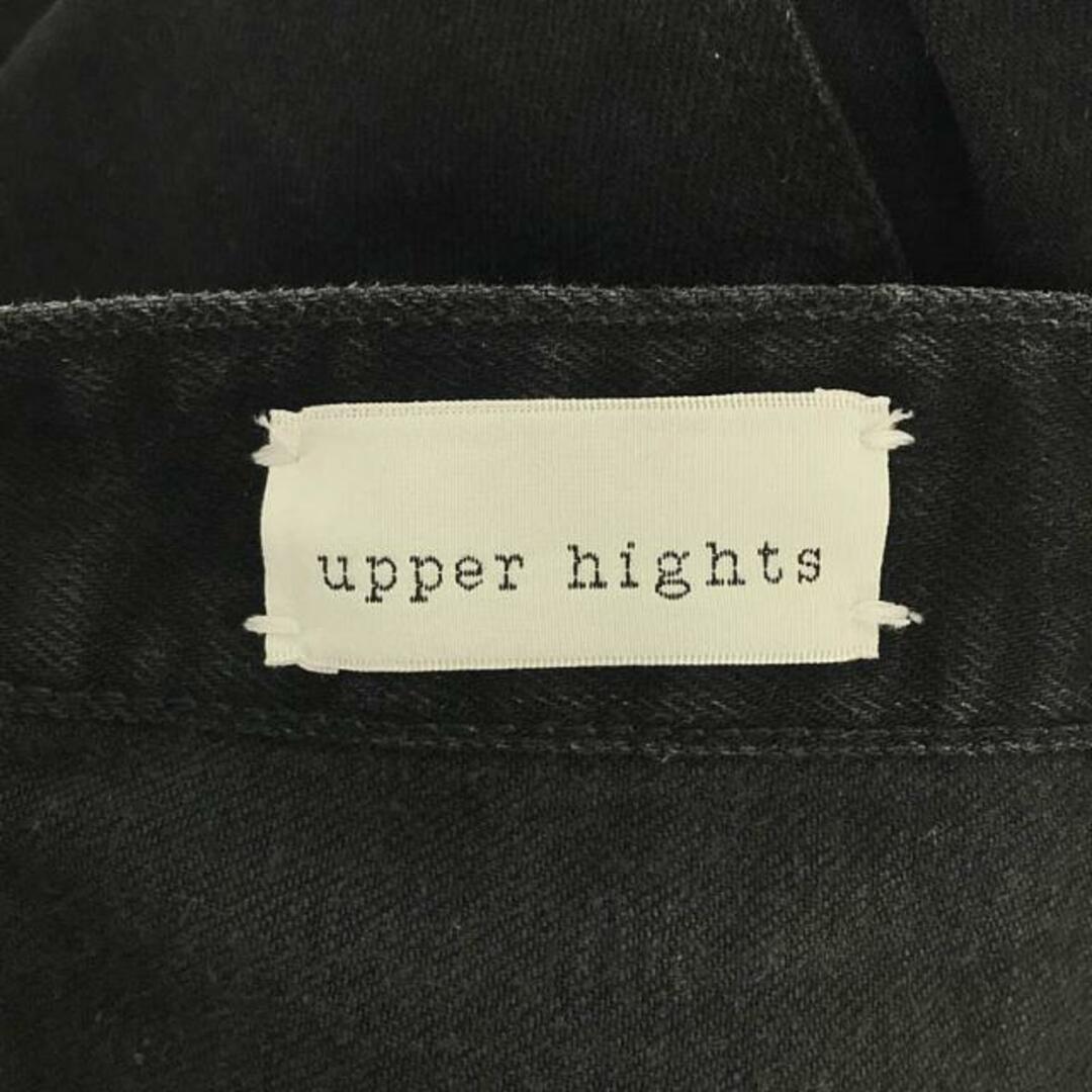 upper hights(アッパーハイツ)のupper hights / アッパーハイツ | EIGHTY'S  デニムパンツ | 22 | ブラック | レディース レディースのパンツ(その他)の商品写真