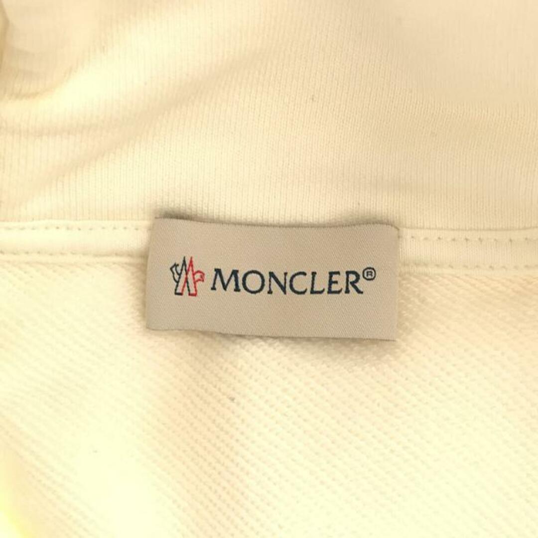 安い大セール MONCLER / モンクレール | 2020AW | MAGLIA HOODIE SWEATER ドローストリング ロゴ フーディ | XL | ホワイト | メンズ