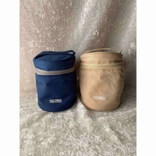 サーモス(THERMOS)のサーモス  スープジャー　ポーチ　2個セット(弁当用品)