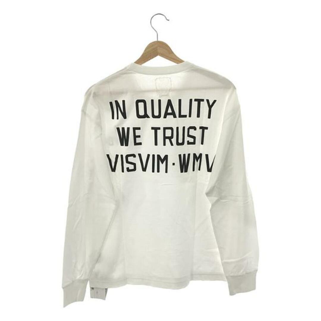 【美品】  visvim / ビズビム | JUMBO TEE S/S / プリント クルーネックTシャツ | 2 | white | メンズメンズ