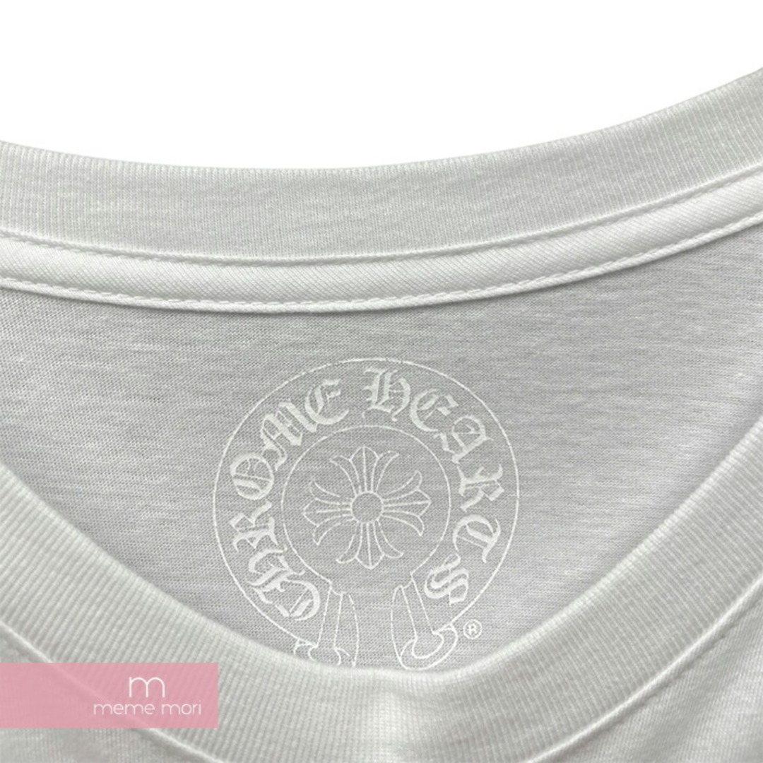 Chrome Hearts(クロムハーツ)のCHROME HEARTS Honolulu Limited Back Scroll Logo LS Tee クロムハーツ ホノルル限定バックスクロールロゴロングスリーブTシャツ 長袖カットソー ロンT 胸ポケット ハイビスカス ハワイ ホワイト サイズXXL 【231211】【中古-B】【me04】 メンズのトップス(Tシャツ/カットソー(半袖/袖なし))の商品写真