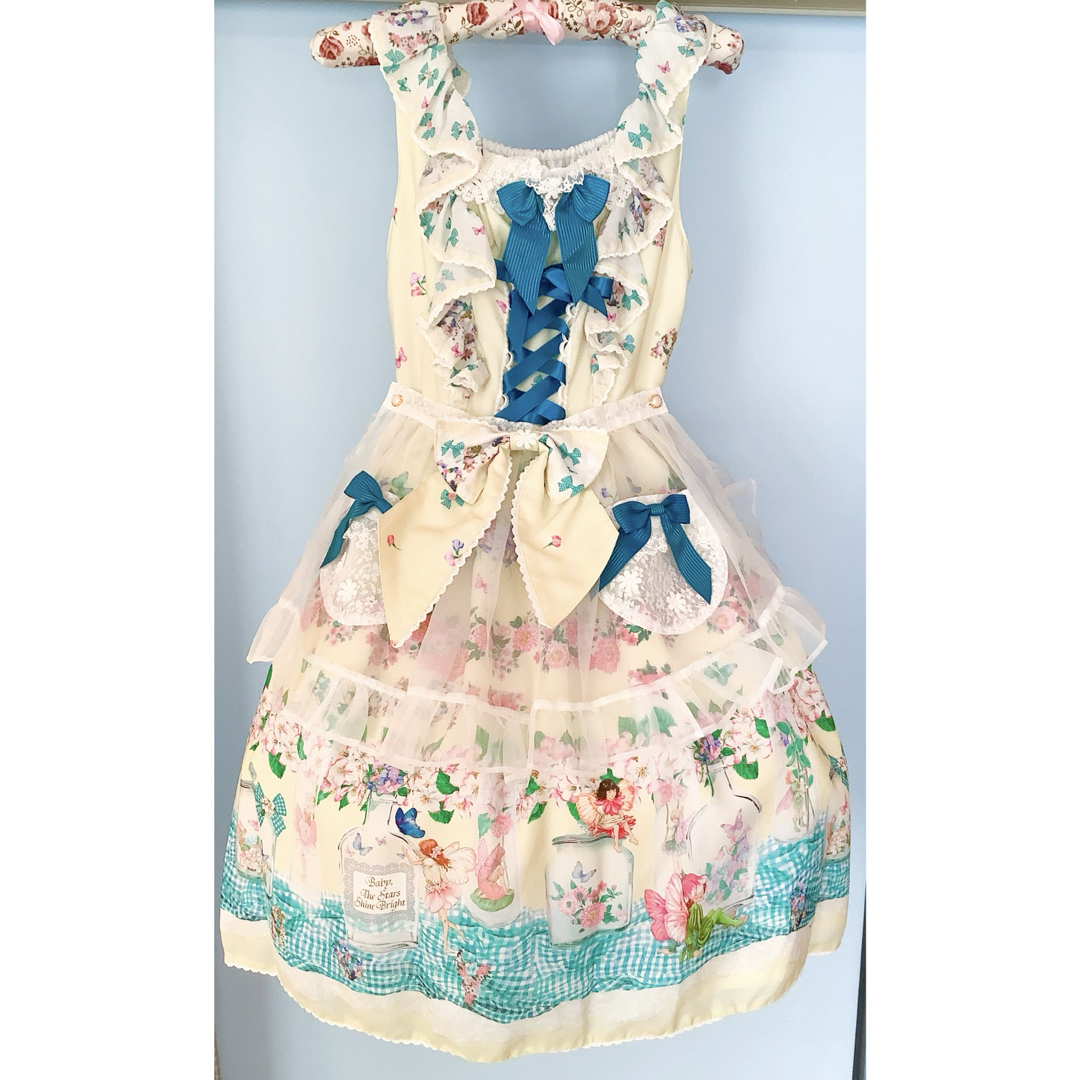 BABY,THE STARS SHINE BRIGHT(ベイビーザスターズシャインブライト)のFairy tale Herbarium 〜永遠を閉じ込めて〜　JSK レディースのワンピース(ひざ丈ワンピース)の商品写真