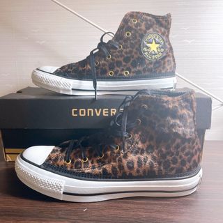 オールスター(ALL STAR（CONVERSE）)のconverse all stare コンバース　 スニーカー　レオパード　豹柄(スニーカー)