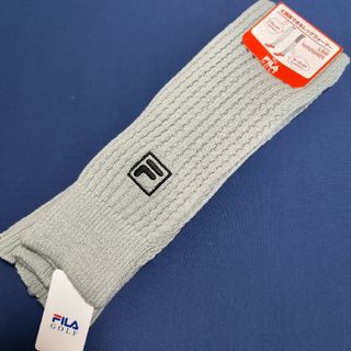 フィラ(FILA)の【新品】フィラゴルフ★レッグウォーマー（グレー）丈調整できるレッグウォーマー3(ウエア)