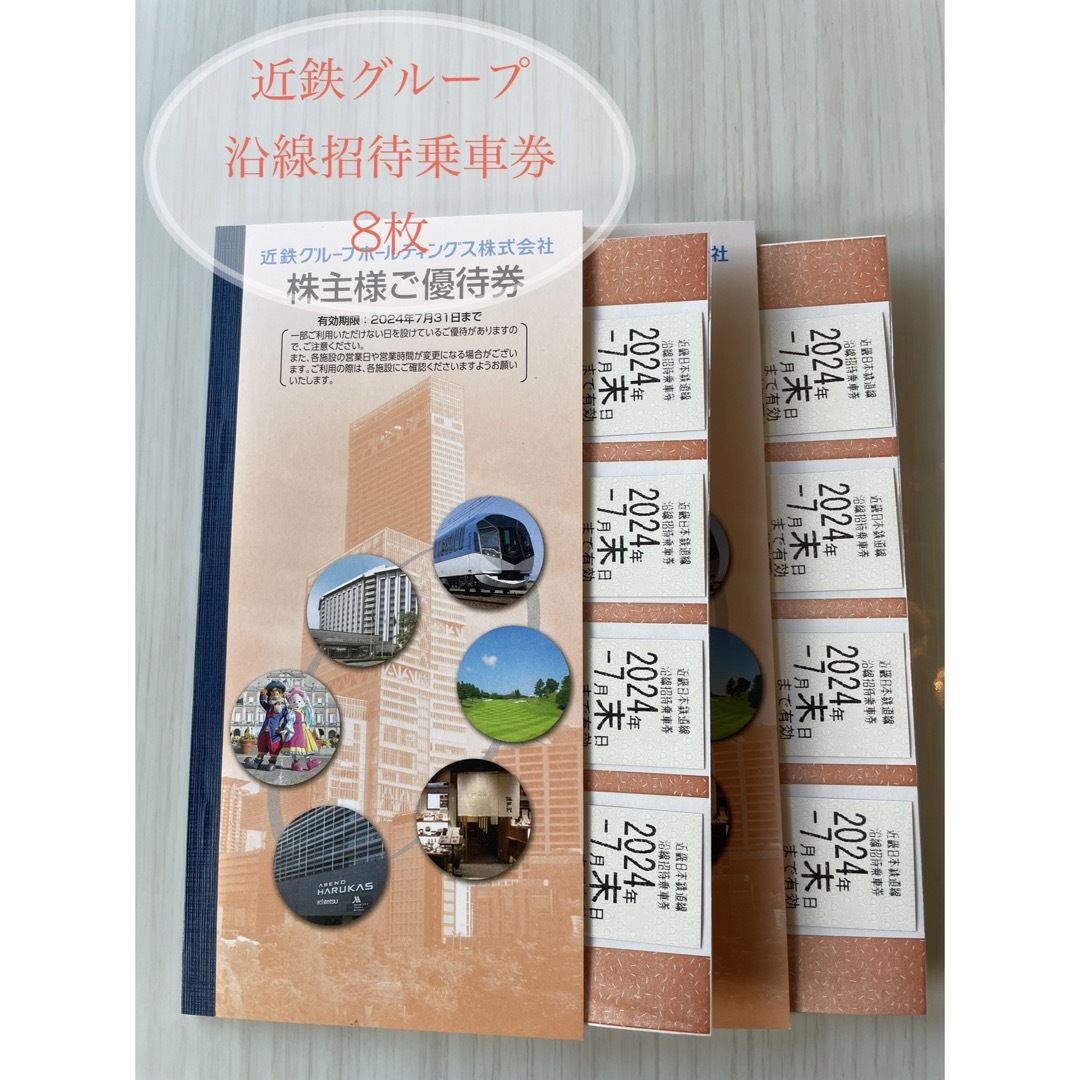 鉄道乗車券近鉄グループホールディングス株主優待