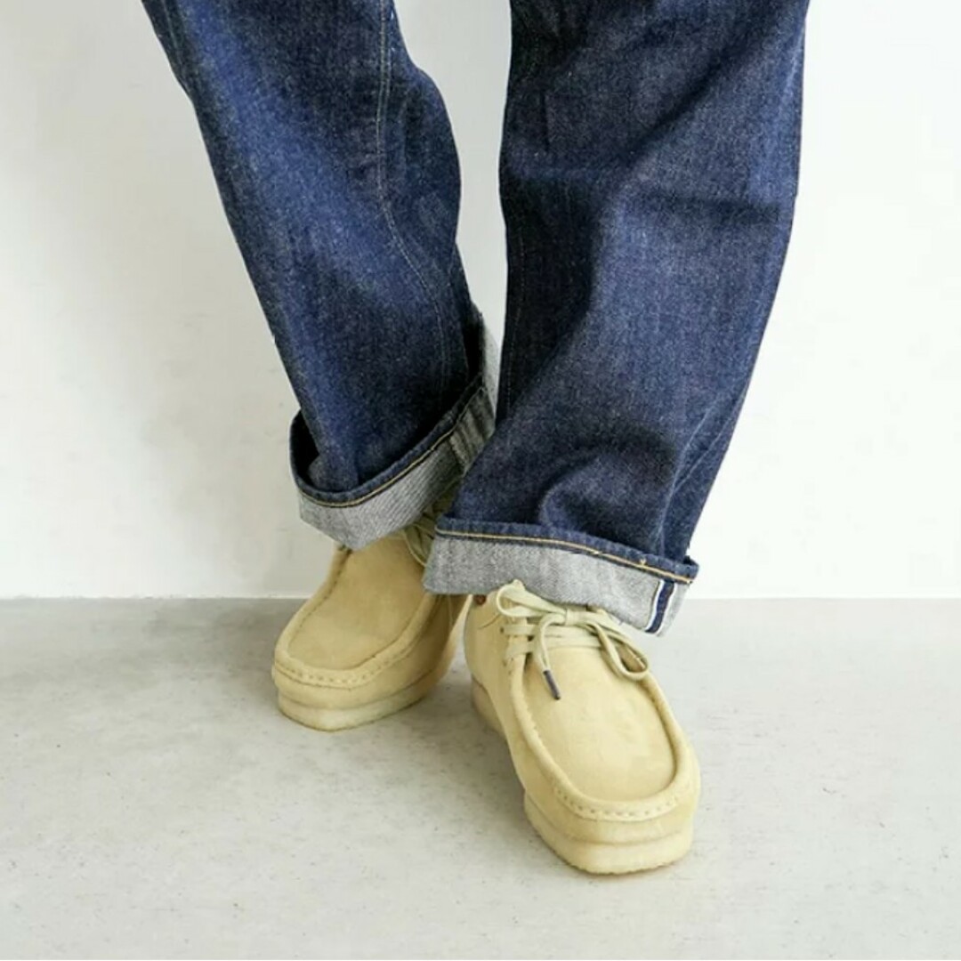 Clarks(クラークス)の新品★CLARKS WALLABEE クラークス ワラビー スエード モカシン メンズの靴/シューズ(スリッポン/モカシン)の商品写真