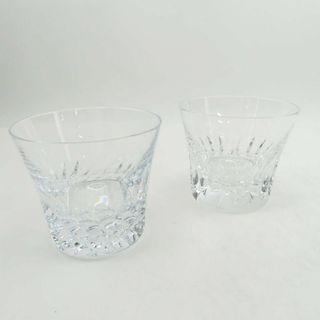 バカラ(Baccarat)の美品 Baccarat バカラ グローリア ローザ タンブラー 2点 セット オールドファッション ロックグラス SM1539C (タンブラー)