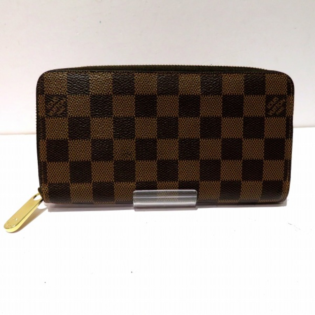 ルイヴィトン Louis Vuitton ダミエ ジッピーウォレット バレリーヌ N60046 長財布 レディース ★送料無料★【あす楽】擦れ汚れわずかに有り内側の状態