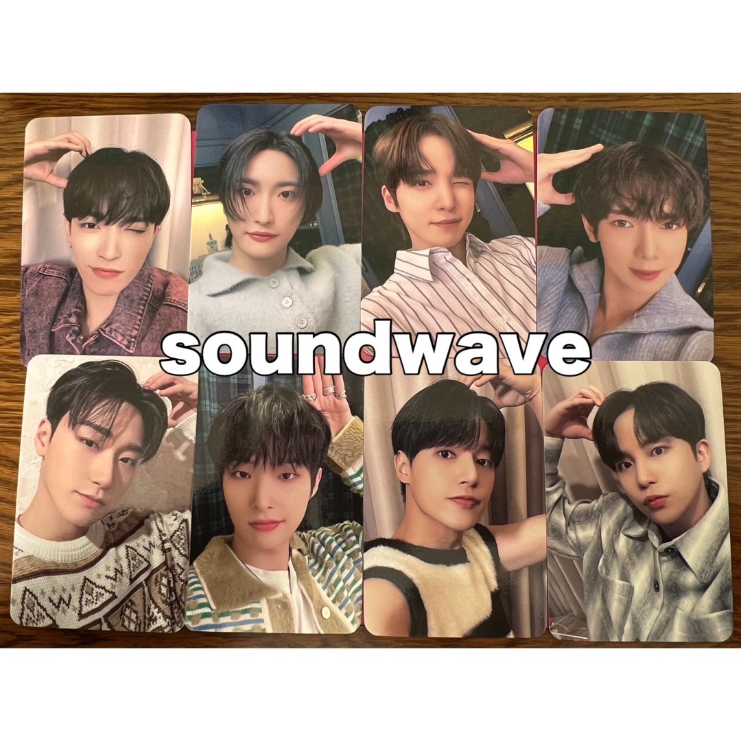 K-POP/アジアATEEZ アチズ soundwave サウンドウェーブ サウェ トレカ セット