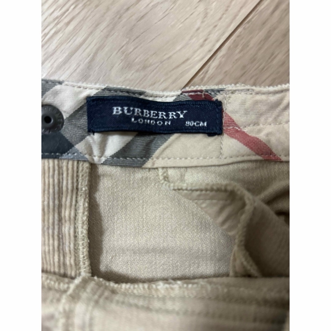 BURBERRY(バーバリー)のバーバリー  BURBERRY  コーデュロイパンツ　ベビー 80 キッズ/ベビー/マタニティのベビー服(~85cm)(パンツ)の商品写真