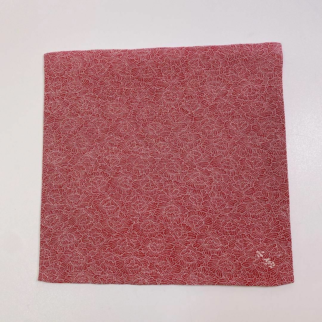 2258 新品 絹 絞り 帯揚げ 赤 レッド シルク 京都絞工業協同組合 レディースの水着/浴衣(その他)の商品写真