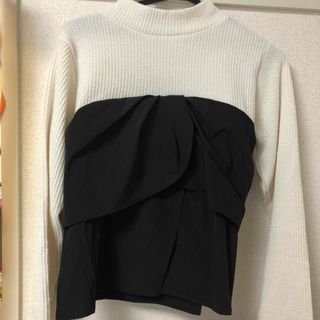 シマムラ(しまむら)のしまむら　トップス　Lサイズ　美品(カットソー(長袖/七分))