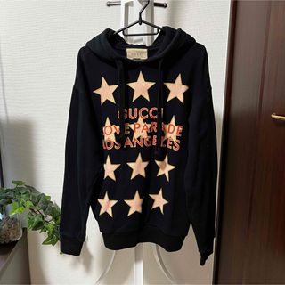 グッチ(Gucci)のGUCCI グッチ パーカー トレーナー ブラック 星(パーカー)