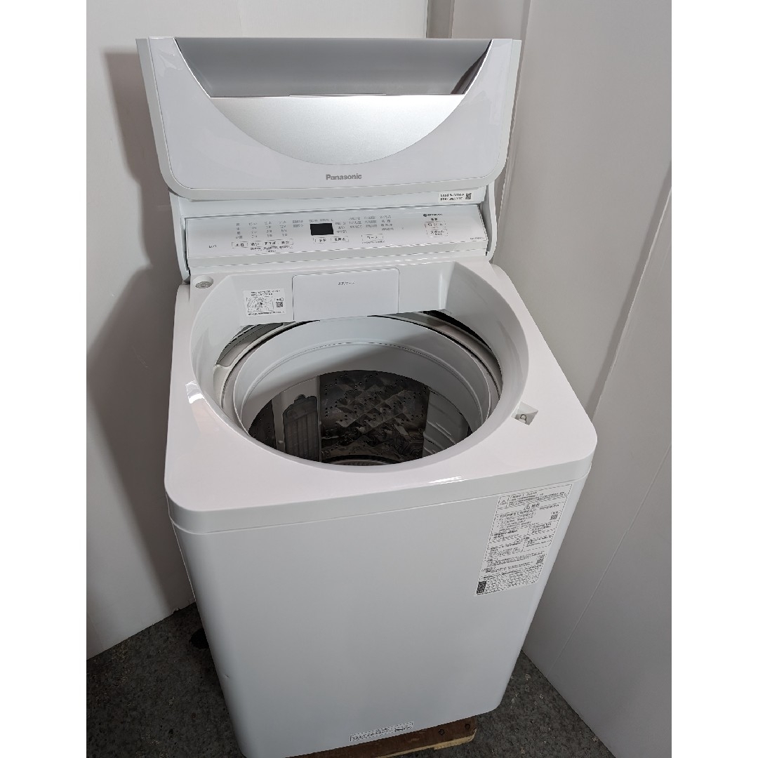 Panasonic - 洗濯機 パナソニック パワフル泡洗浄 パワフル滝洗い 8