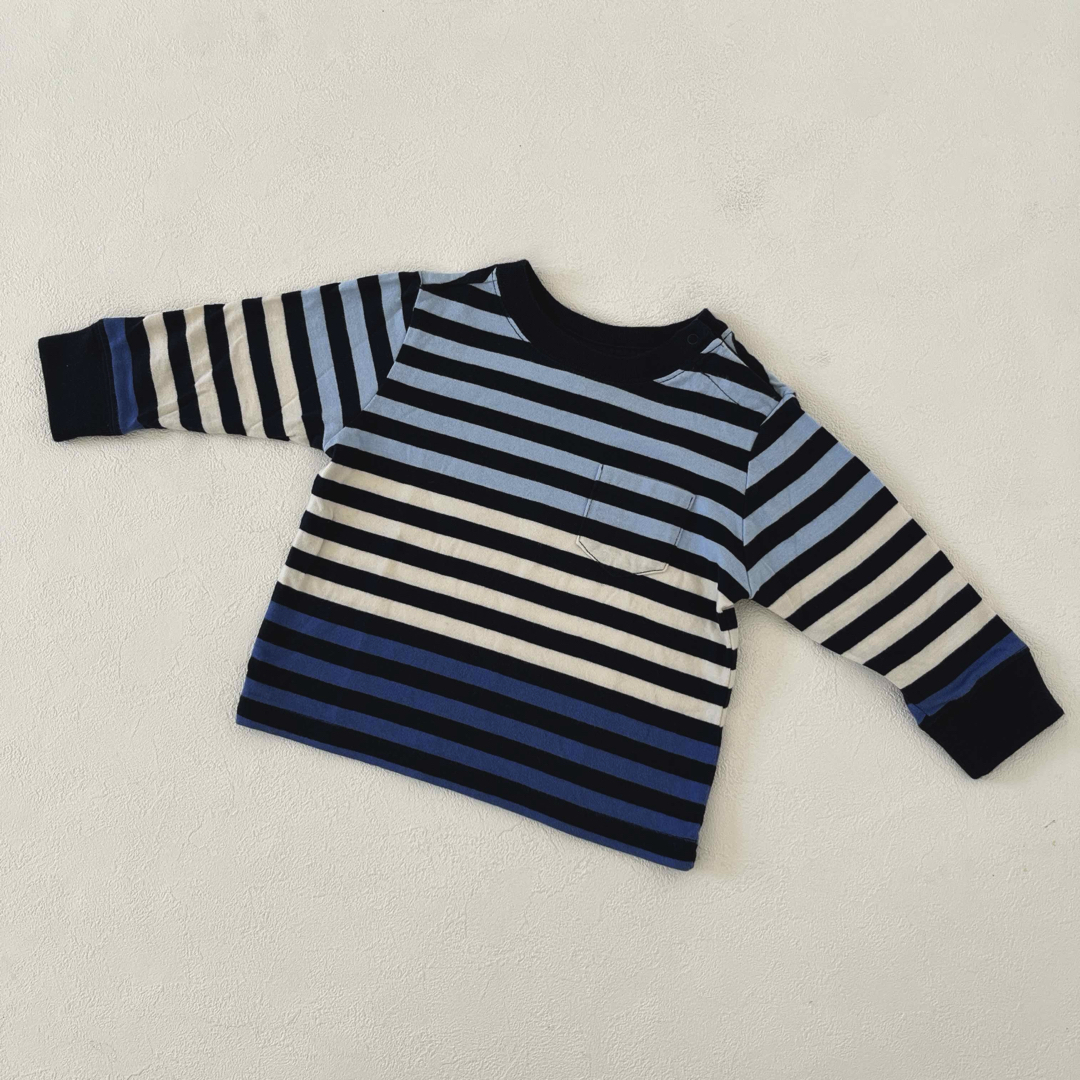 TOMMY HILFIGER(トミーヒルフィガー)の【TOMMY HILFIGER】【babyGAP】 トップス セット 80  キッズ/ベビー/マタニティのベビー服(~85cm)(トレーナー)の商品写真