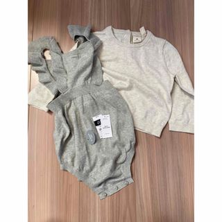 ベビーギャップ(babyGAP)のニット&ロンパースセット(ニット)