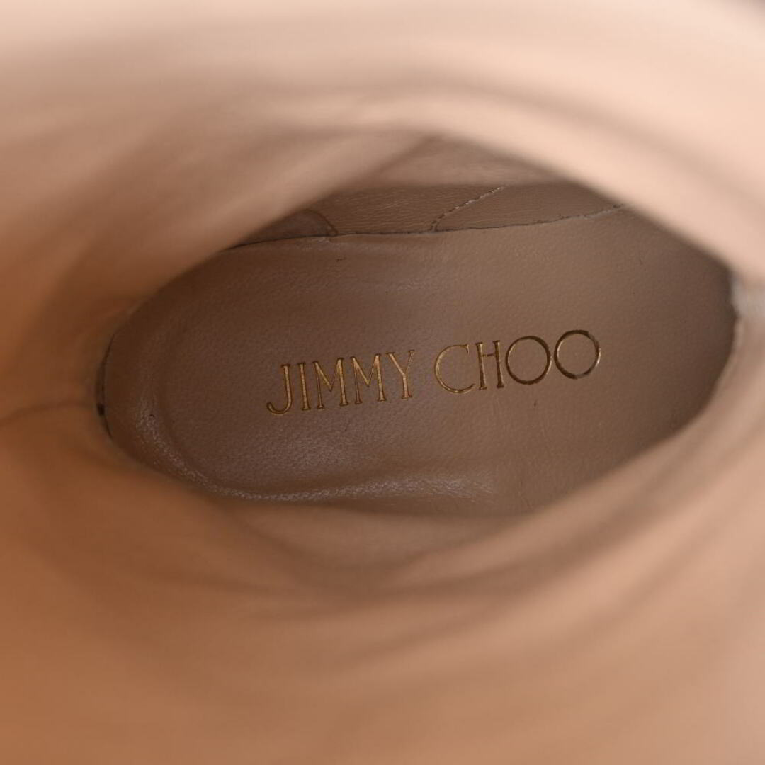 JIMMY CHOO(ジミーチュウ)のJIMMY CHOO レザー ロング ブーツ レディースの靴/シューズ(ブーツ)の商品写真