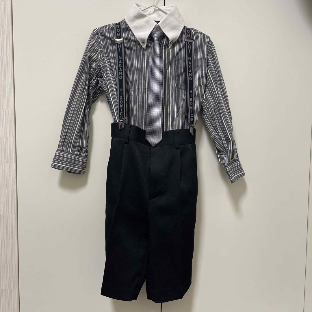 HIROMICHI NAKANO(ヒロミチナカノ)のhiromichi nakano 120cm フォーマルスーツ キッズ/ベビー/マタニティのキッズ服男の子用(90cm~)(ドレス/フォーマル)の商品写真