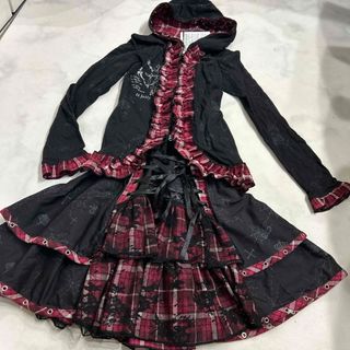 エイチナオト(h.naoto)の新品　h.naoto H.jelly セットアップ　チェック　H2(セット/コーデ)