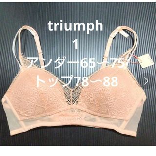 アモスタイル(AMO'S STYLE)の① トリンプノンワイヤーブラ ブラジャー AMOSTYLE triumph 柑(ブラ)