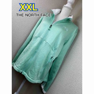 ザノースフェイス(THE NORTH FACE)の美品☆THE NORTH FACE ジップアップジャケット  XXL  裏地ボア(トレーナー/スウェット)