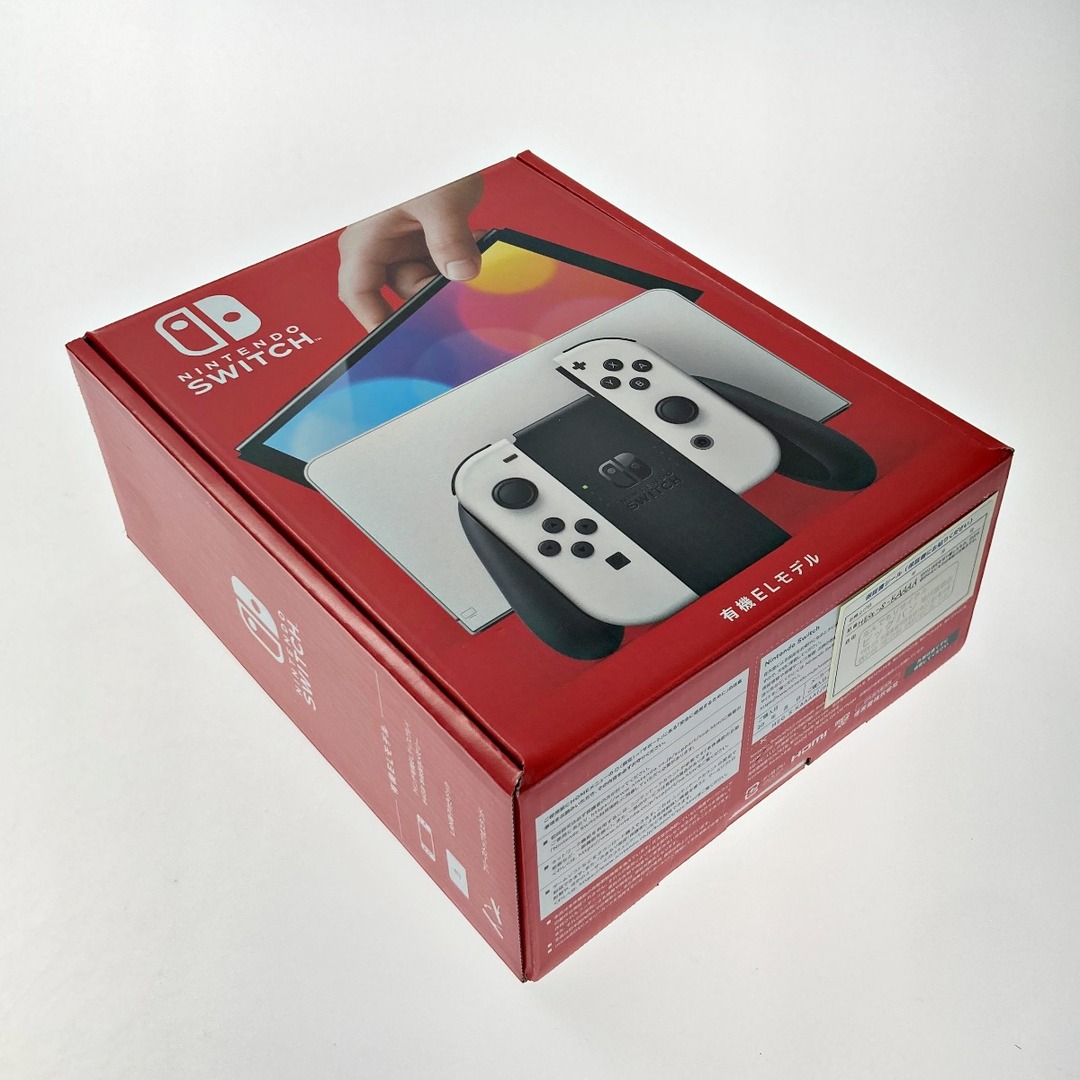 ☆☆Nintendo Nintendo 任天堂 Nintendo Switch 有機ELモデル ホワイト HEG-S-KAAAA エンタメ/ホビーのゲームソフト/ゲーム機本体(その他)の商品写真